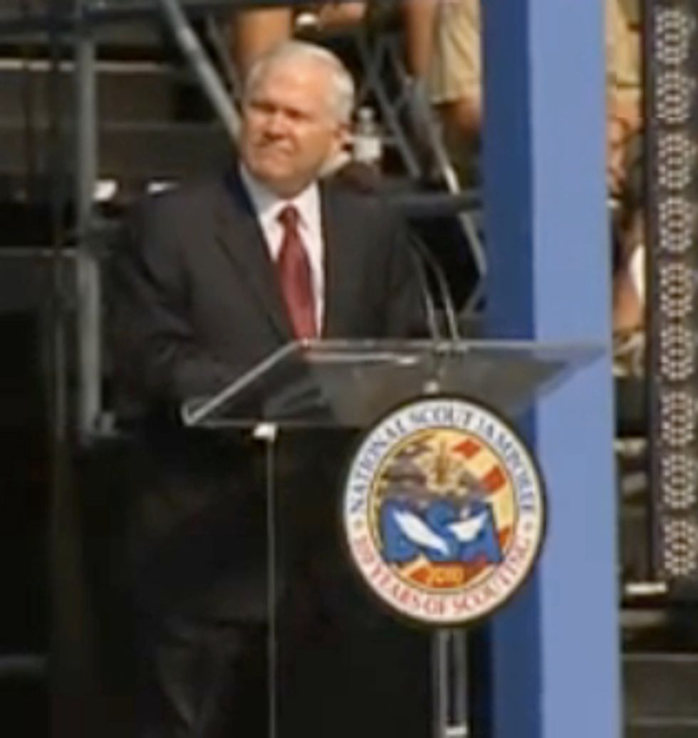 Robert Gates Hates All Children Who Aren't Boy Scouts