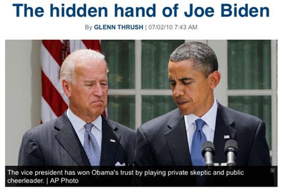 Where Is Joe Biden 'Hiding' His Hand, Right Now?