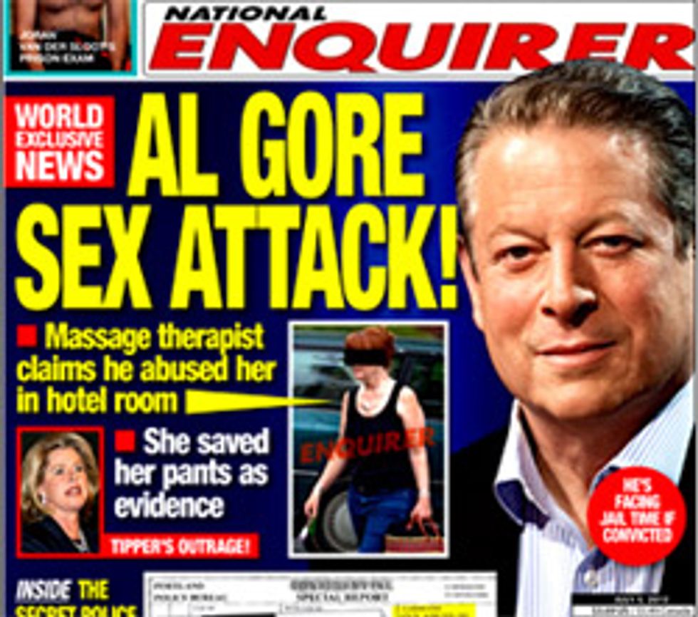 Massage Lady Accuses Al Gore of Sex Groping, In Portland Hotel, In 2006
