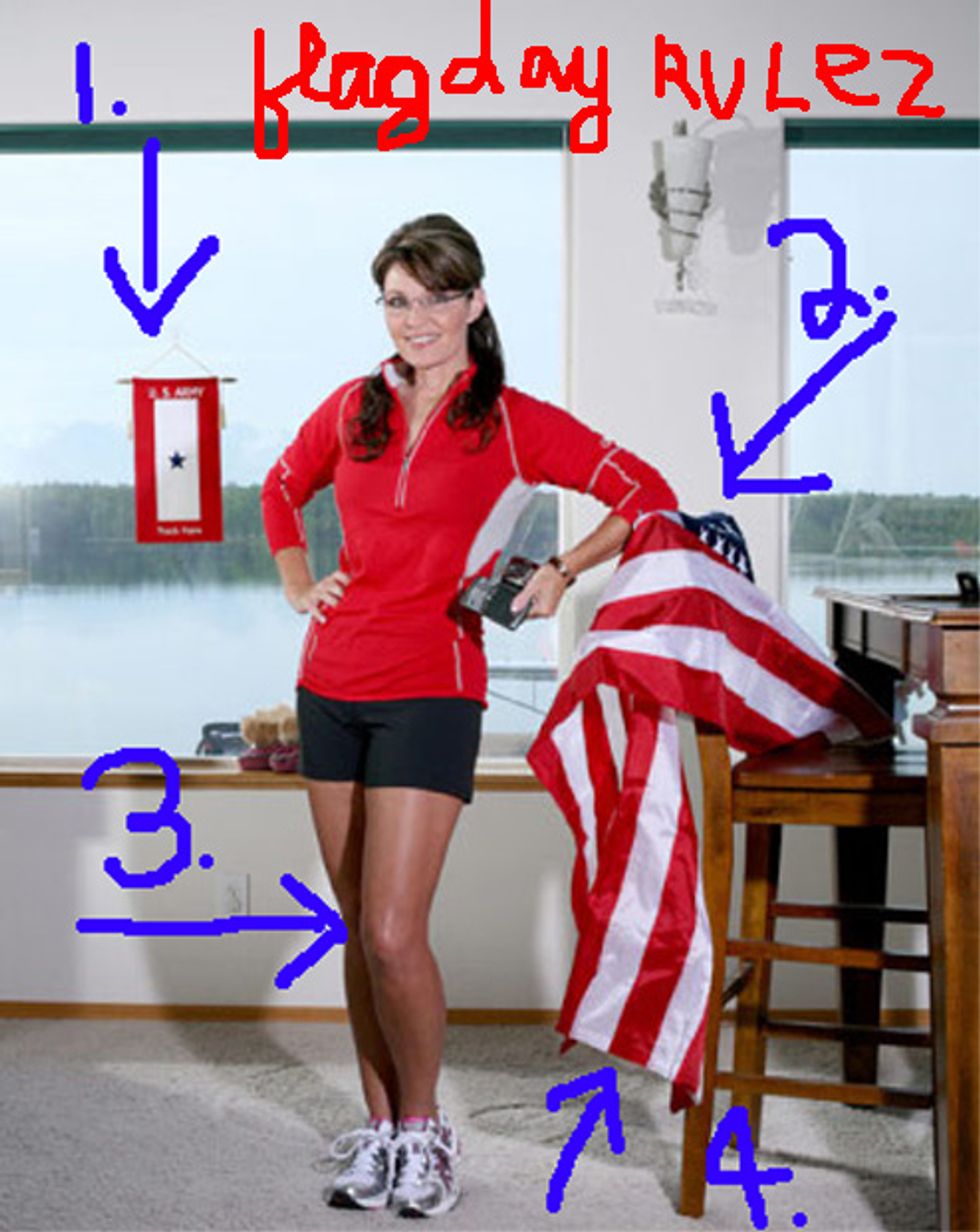 Celebrate Flag Day Like a Real Pro-American American (Sarah Palin)