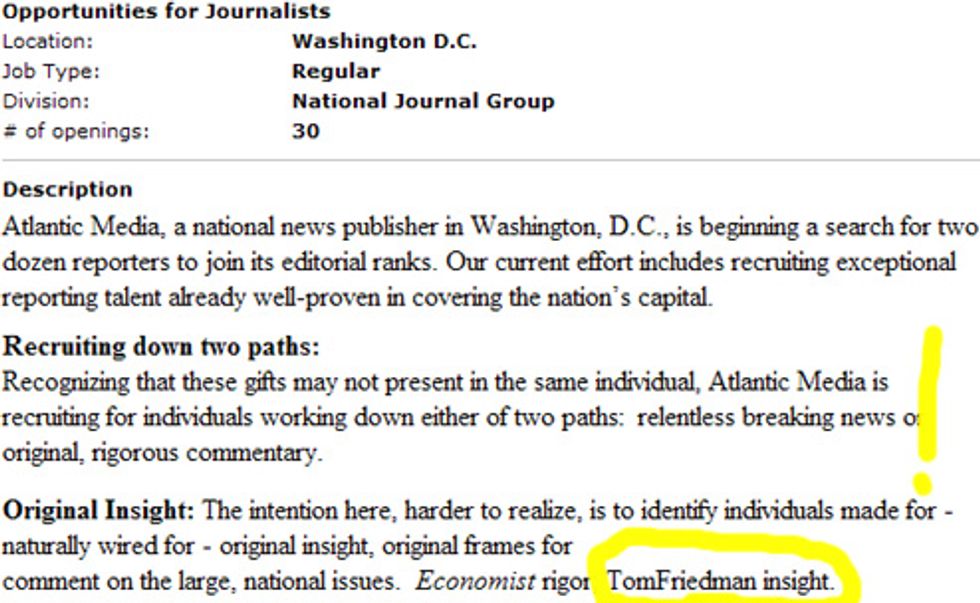 The Atlantic Hiring 29 Journalists and an Idiot