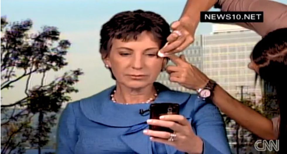 Carly Fiorina Learns About Live Mics While Mocking Barbara Boxer's Hair