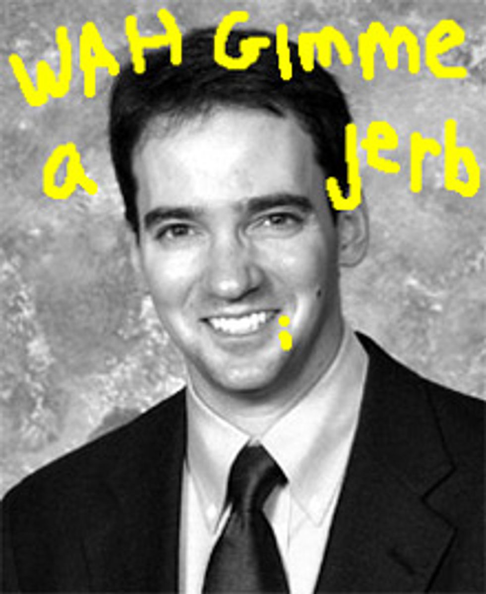 Andrew Romanoff Angrily Demanding Jobs From Everyone