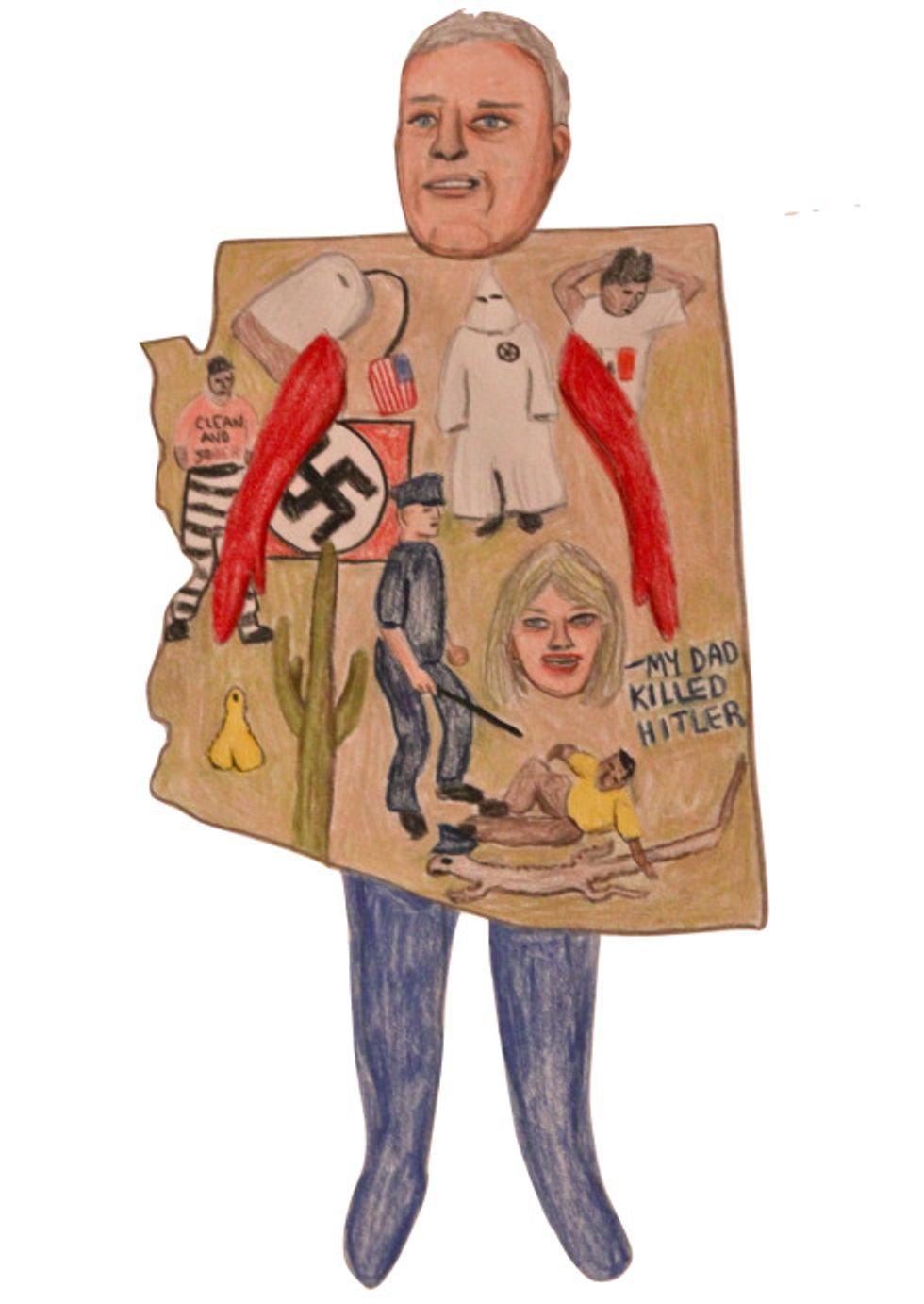 Anti-Mural Arizona Councilman Won't Ever Resign