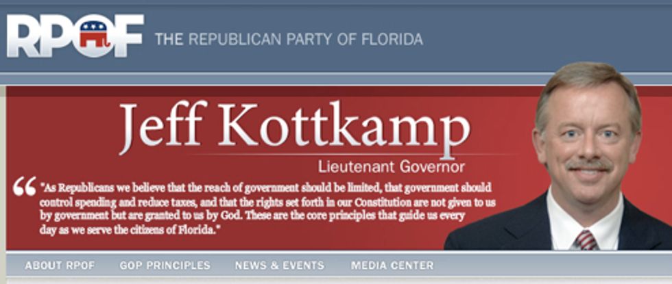 Florida Republicans Rapidly Scrubbing Charlie Crist From All Websites, Pamphlets