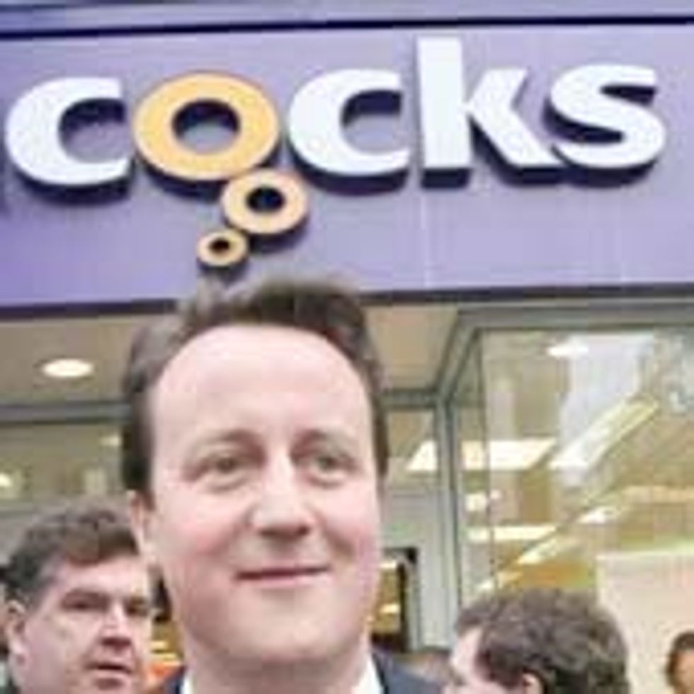 Posh PM Hopeful Gets Coveted TV Asshole Endorsement
