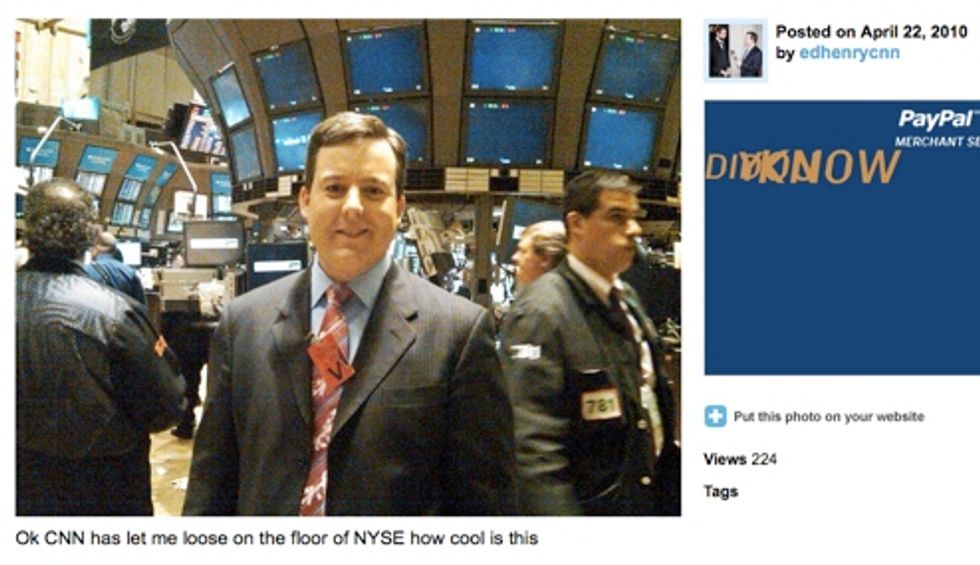 CNN's Ed Henry Feels So Friggin' Awesome Right Now
