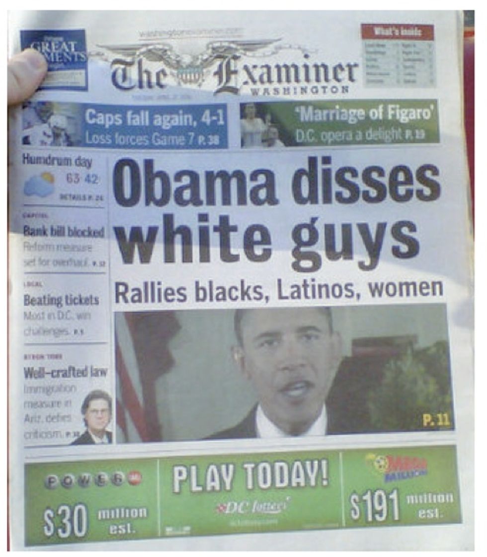 Important Local Newspaper: Obama Rallying *Criminals* To Vote?