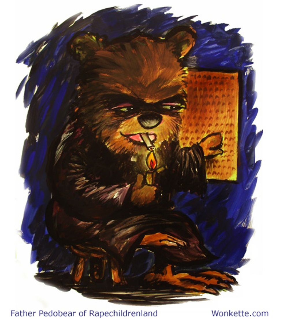 Meet the Wonkette Catholic Pedobear!