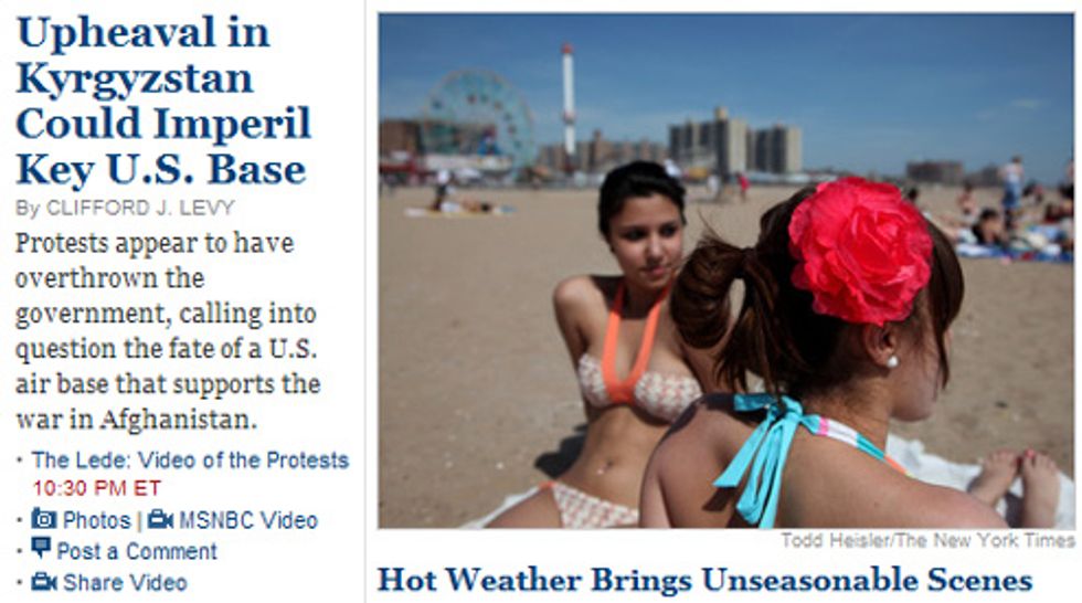 New York Times Been Waiting All Dang Winter For This