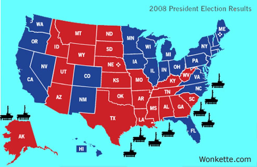 Obama Will Only Ruin the Coasts of Red States
