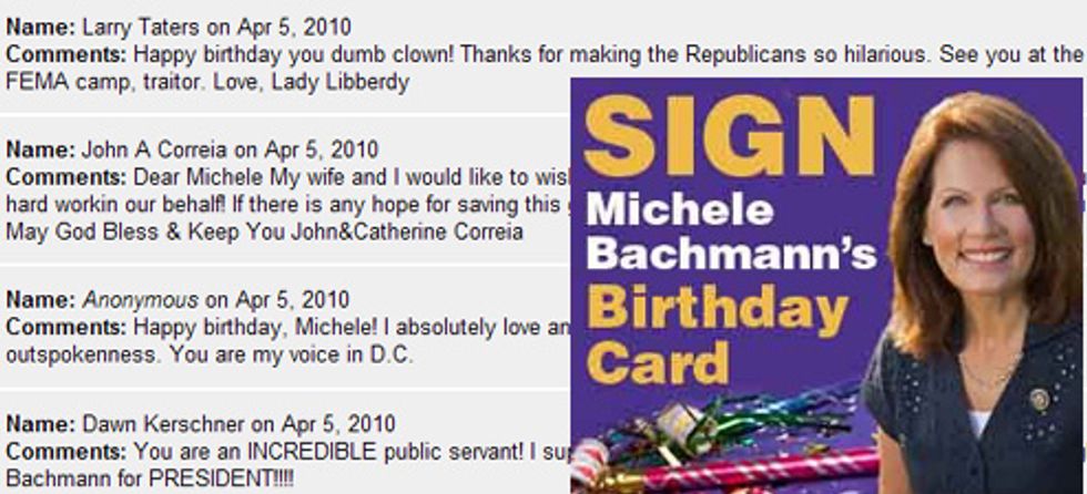 You Guys, It's Almost Michele Bachmann's 65th Birthday!