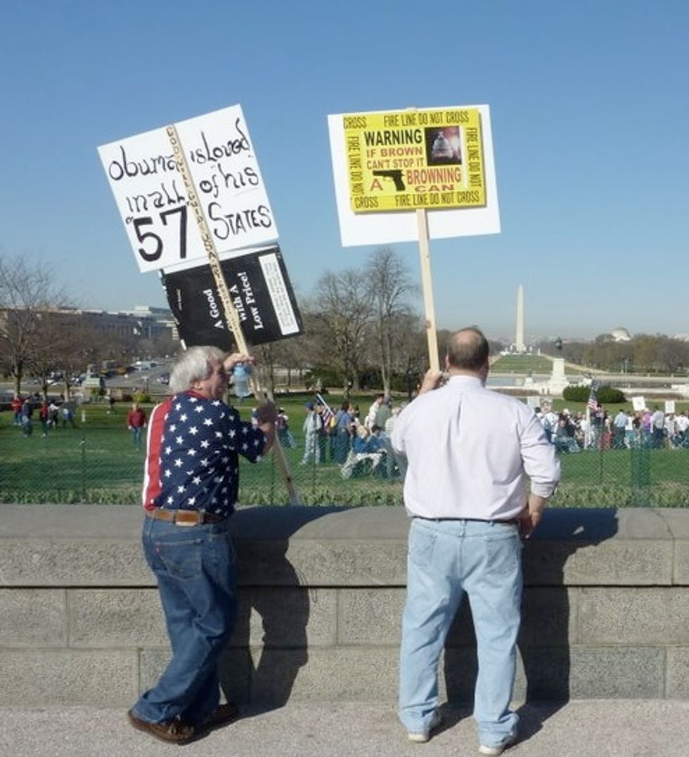 Latest Capitol Hill Anti-HCR Rally Running Smoothly, Politely