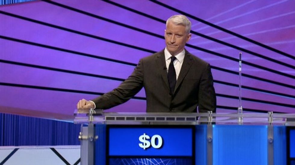 Anderson Cooper Loses All Of CNN's Wealth On Jeopardy