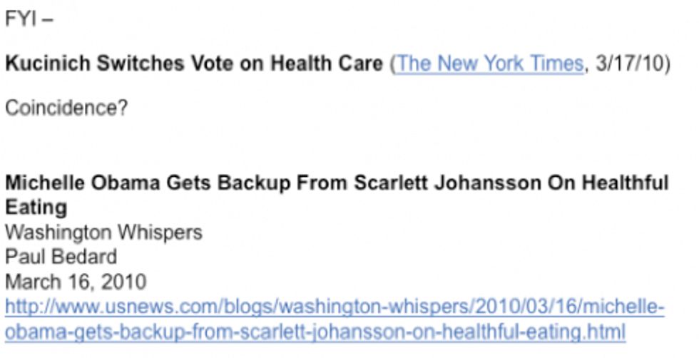 Hooray! Health Care Vote-Buying Finally Produces 'Cleveland Steamer'