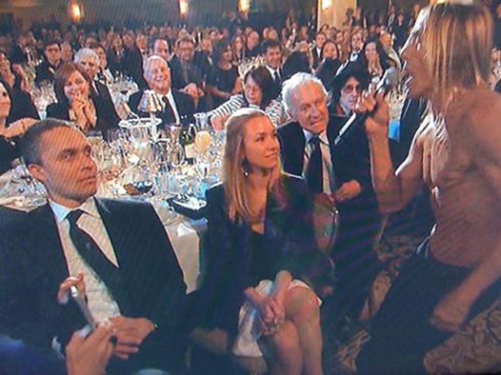 Iggy Pop Makes Harold Ford Uncomfortable