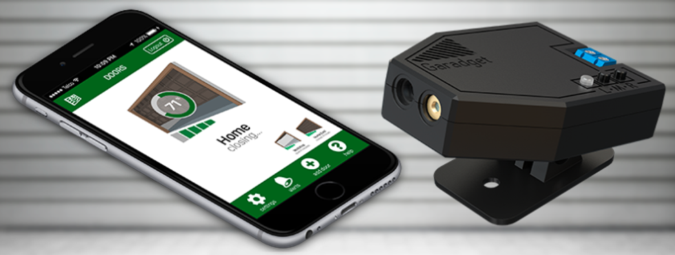 Garadget smart garage door opener