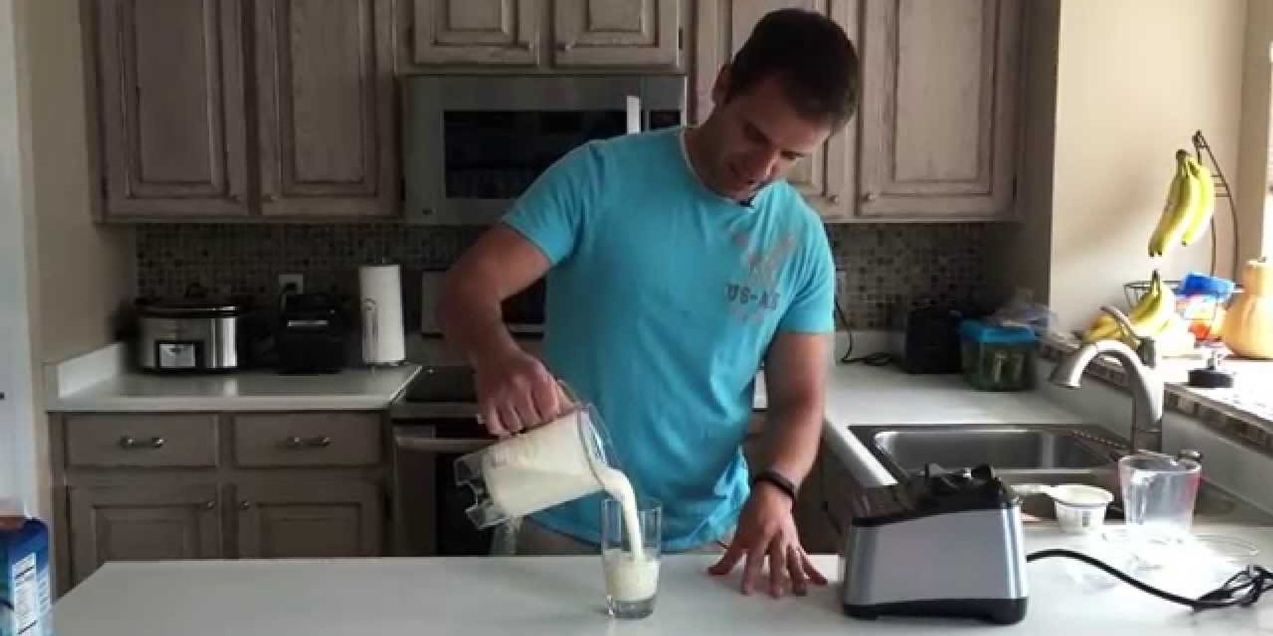 Best Pina Colada Protein Smoothie (Tone-and-Tighten.com)