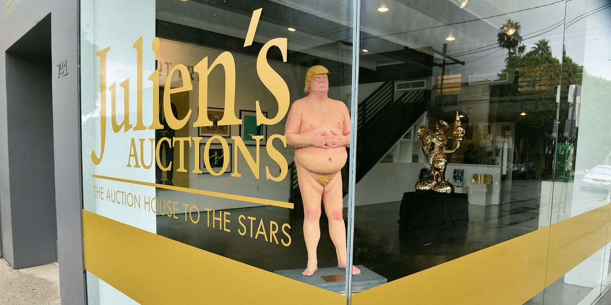 Someone Paid $28,000 for the Heinous Nude Trump Statue