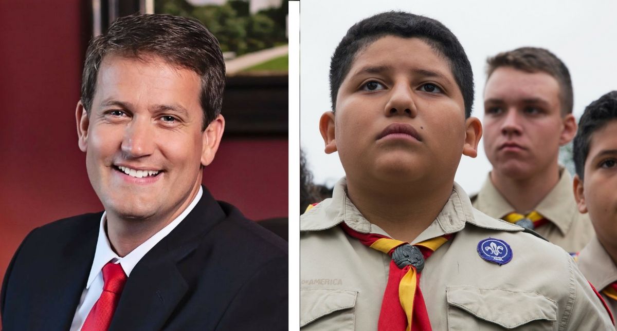 A GOP Candidate Thinks the Boy Scouts' Name Change Would've Led to a Nazi Victory in WWII