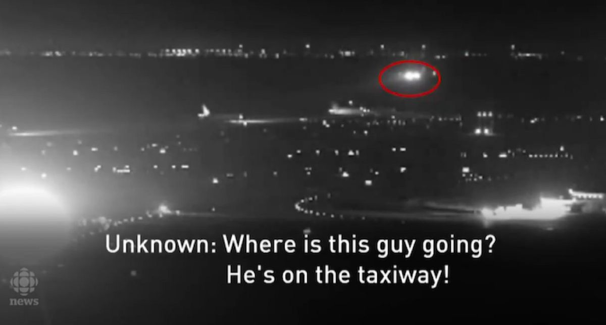 Video Shows Airplane Almost Landing In The Taxiway Of Airport, Narrowly Missing Another Plane By A Few Feet