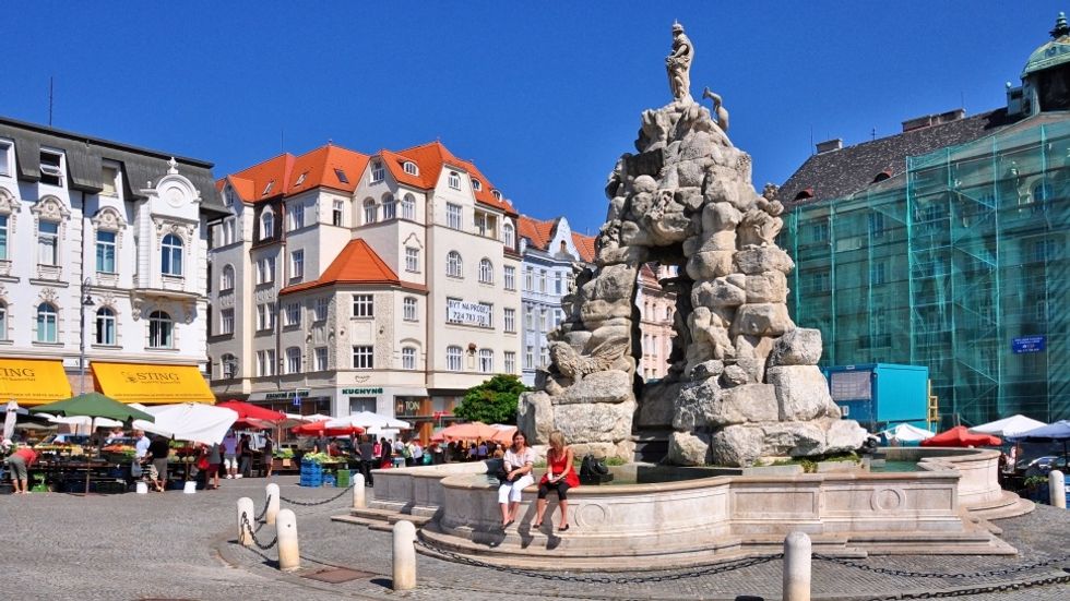 Travel Guide Brno Czech Republic Cabbage Market Square