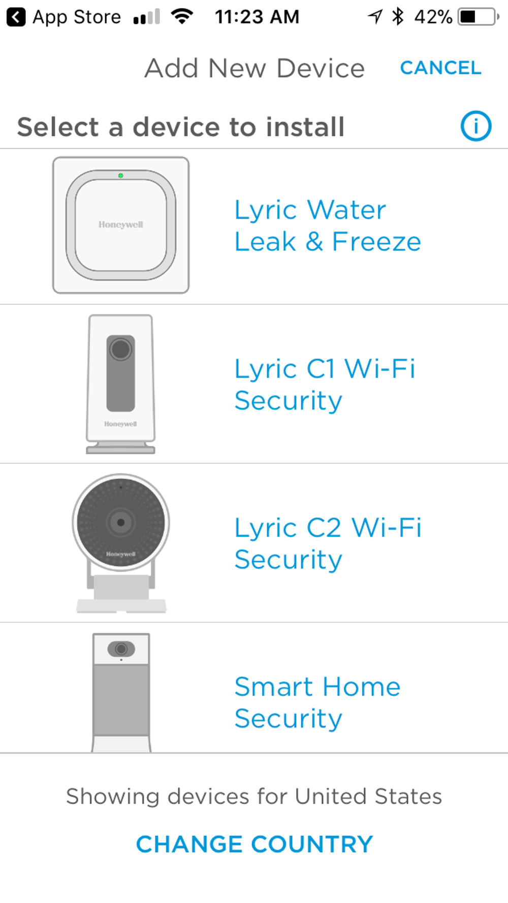 Honeywell fashion c2 camera