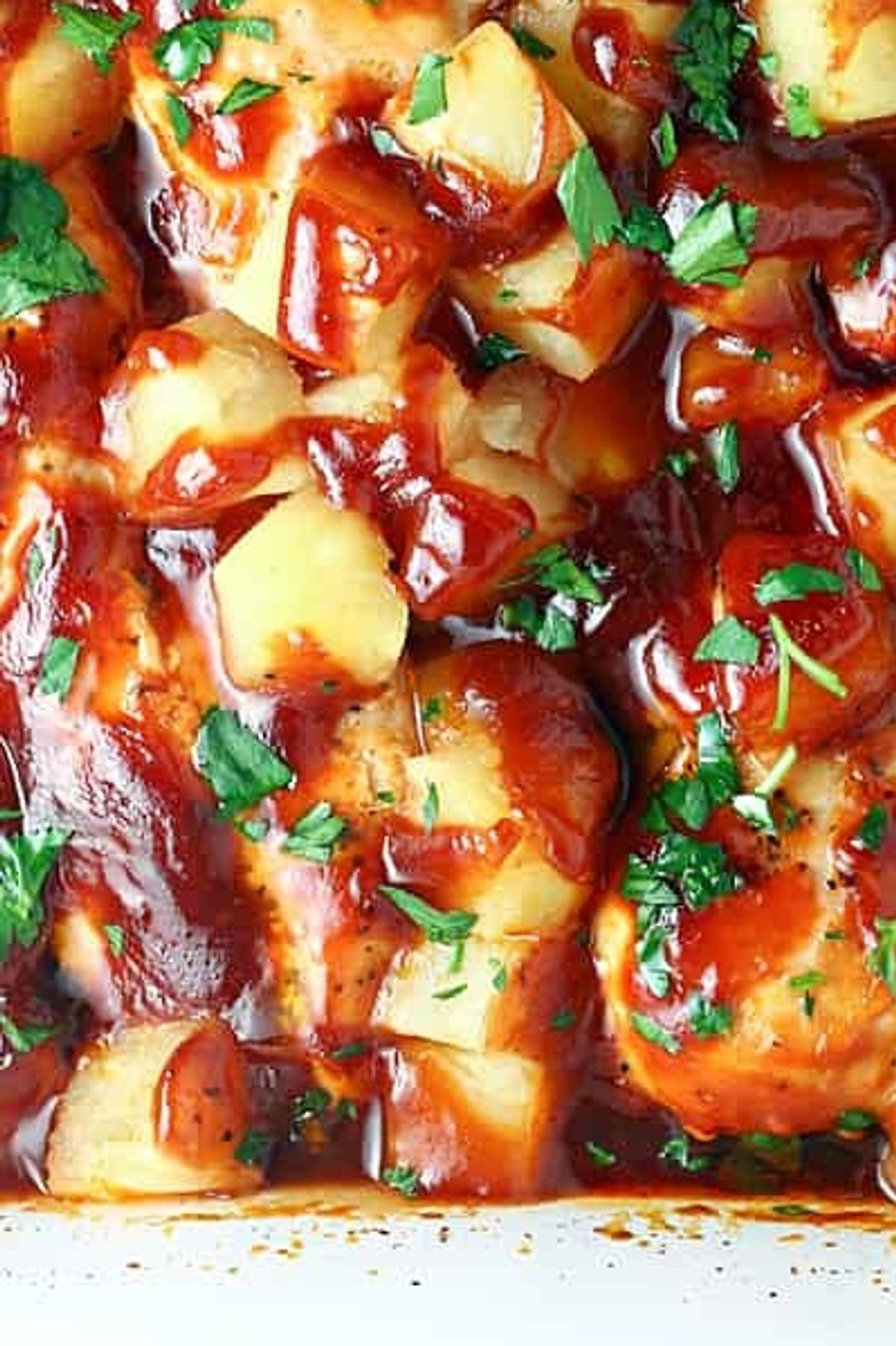 Easy Barbecue Pineapple Chicken Let's Dish Recipes My Recipe Magic