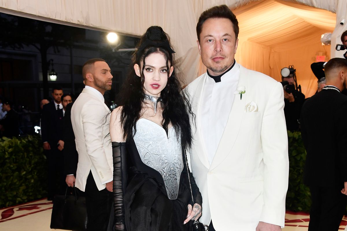 Grimes and Elon Musk Walked the Met Gala Red as a Couple - PAPER