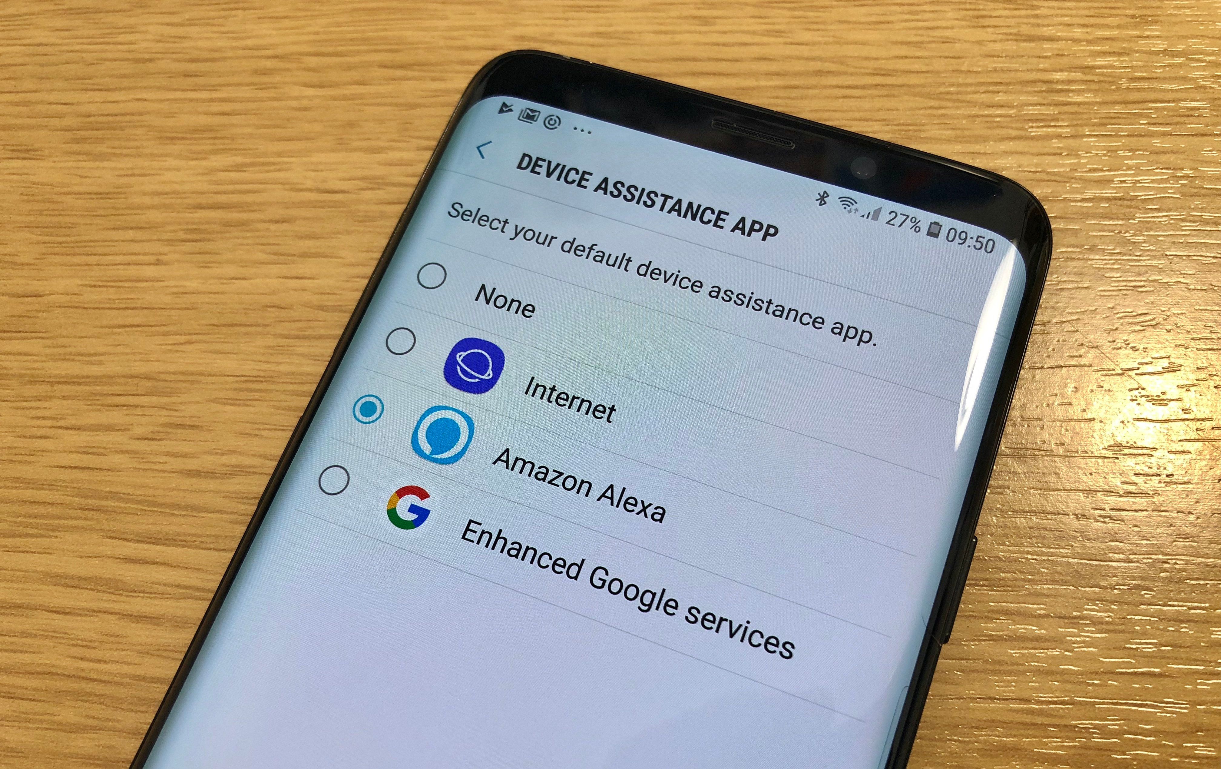 how to set up alexa on samsung phone