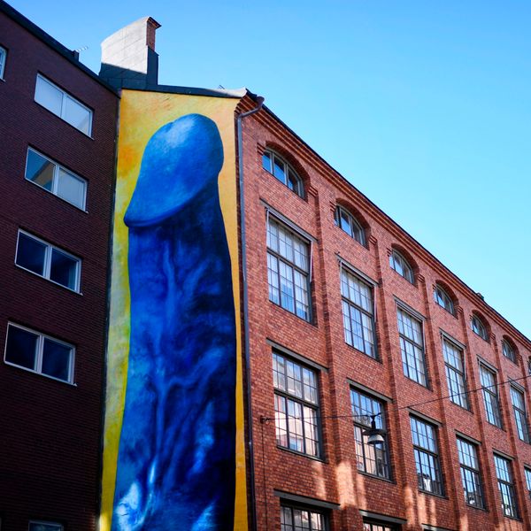 Talking Censorship With the Man Behind These Four-Story Penis Murals