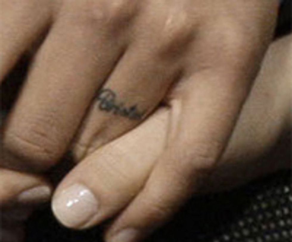 Check Out Levi Johnston's Meth-Trash Ring Finger Tattoo