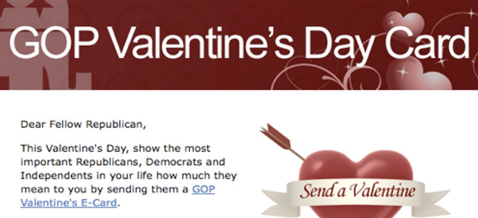 It's GOP Valentine Time, For Your Friends And Sex Partners!