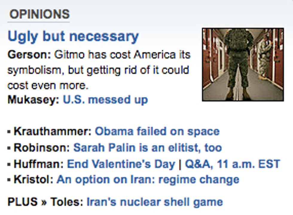 Today's WaPo Columns: Better Than Crapping Your Pants