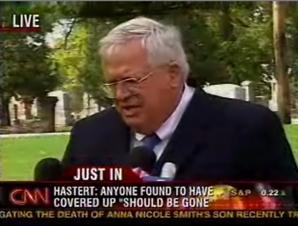 'Hastert Legacy' Strangled In Its Crib