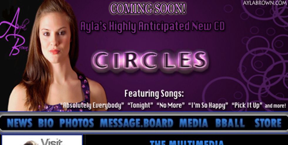 Ayla Brown's Website For President