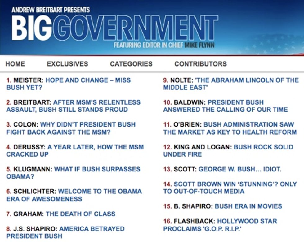 Breitbart Contributors Consider Nuances Of Bush Legacy