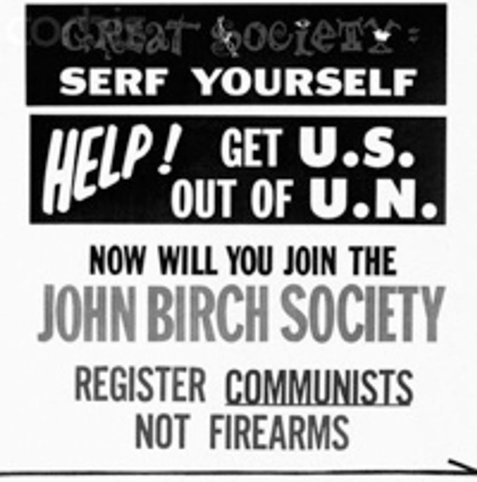 Freaking John Birch Society To Co-Sponsor CPAC 2010