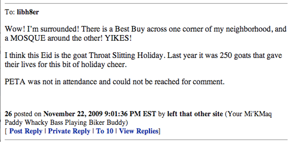 Freepers Are Going To Protest Existence Of Muslims By Boycotting Best Buy