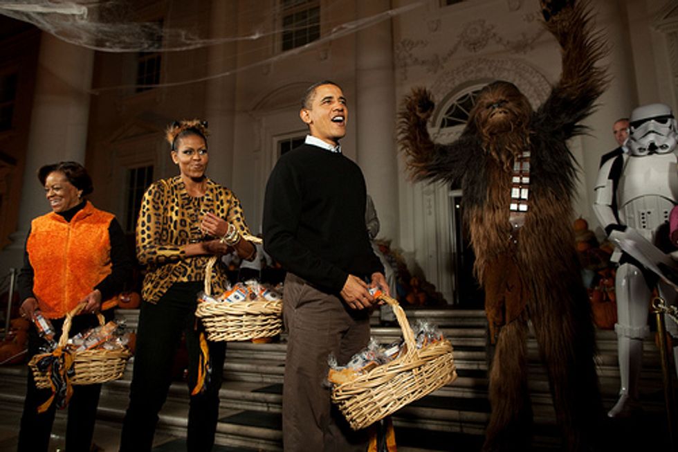 In Obama's America, Thanksgiving Is Just Halloween Again, Forever