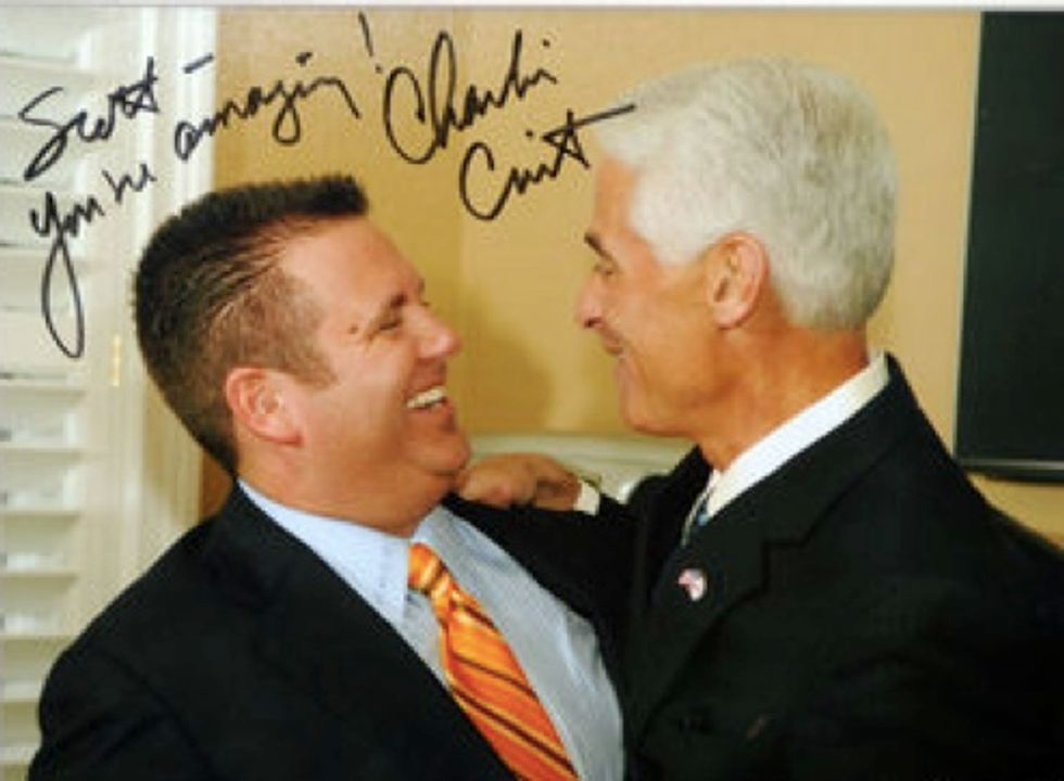 Check Out This Platonic Photo Of Charlie Crist And Another Dude