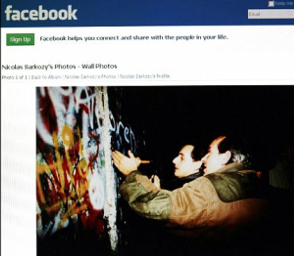 Nicolas Sarkozy Might Have Sadly Photoshopped His Facebook Photo!