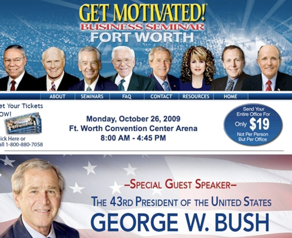 George W. Bush To Star In Salesman's Porn Revue