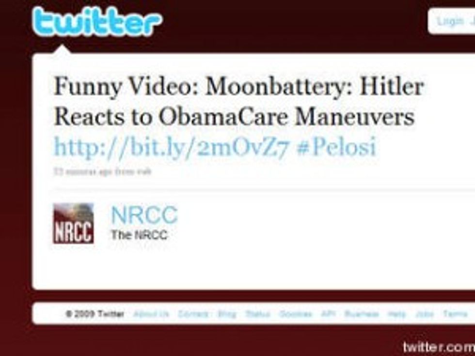 The NRCC's Hilarious Twitter Was CENSORED, Because What Is This, Nazi Germany?