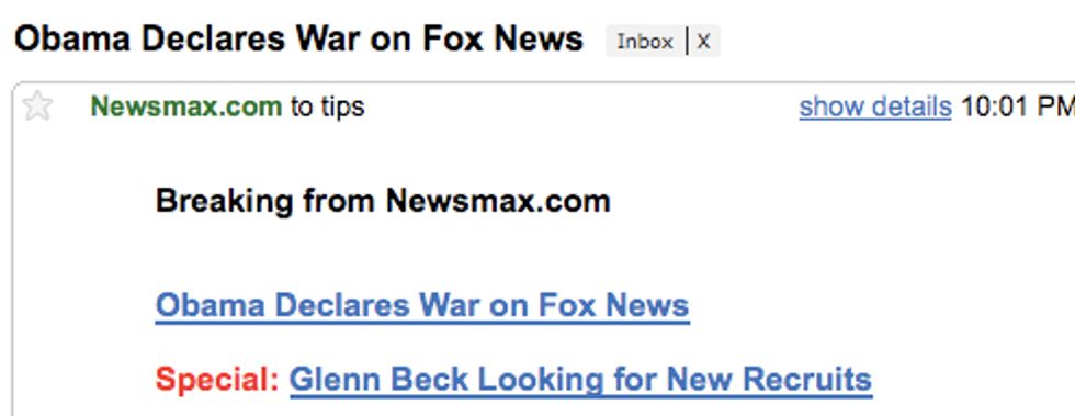 Newsmax Sees Opportunity For Beloved Coup