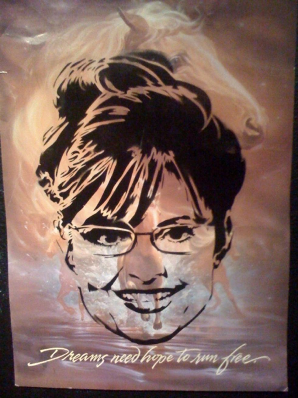 Would You Like A Little Sarah Palin & INSPIRATION To Go With That... Unicorn??