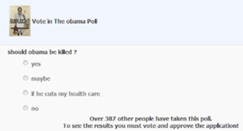 Secret Service Going After Some Facebook Dingbat