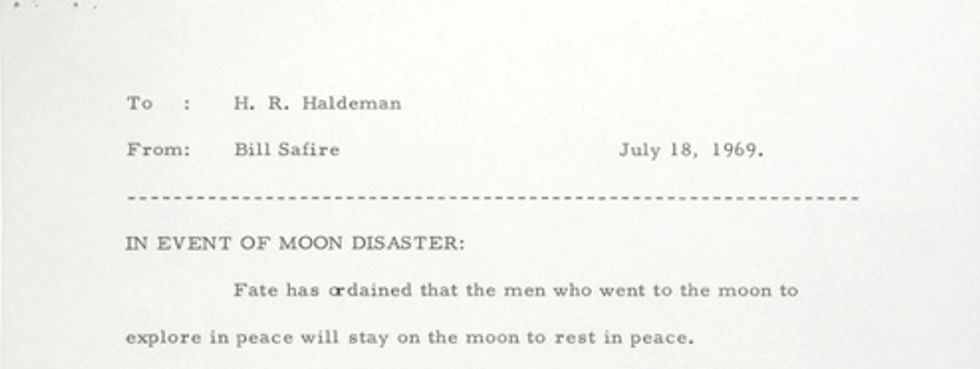 Here Is A Funny Speech That Dead Iraq-War-Lover William Safire Wrote