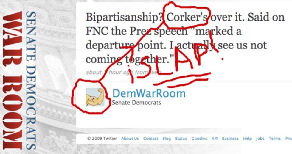 Senate Democrats Create Unrealistic Twitter Machine