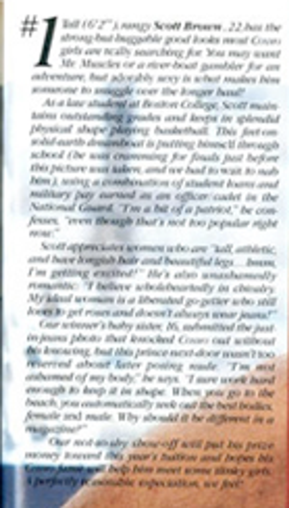 Hey Massachusetts: Was Original Ted Kennedy Ever A Cosmo Centerfold?